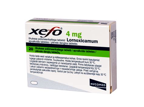 سعر دواء xefo 4mg 20 f.c. tab.