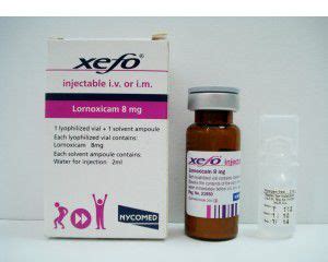 xefo 8mg/2ml vial for i.m./i.v. inj.