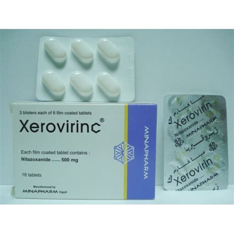 سعر دواء xerovirinc 500mg 18 f.c. tab.