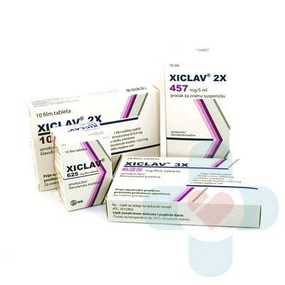 سعر دواء xiclav 625 gm 10 f.c. tabs.