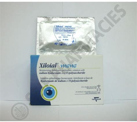 سعر دواء xiloial mono eye drops 20 re-closable vials * 0.5 ml