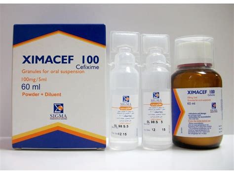 ximacef 100 mg/5ml susp. 60ml