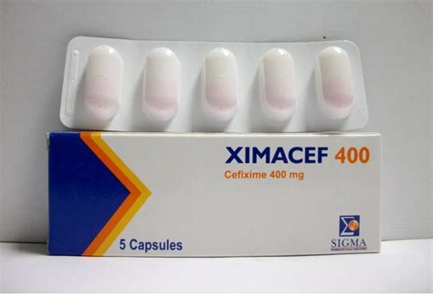 سعر دواء ximacef 400mg 5 capsule