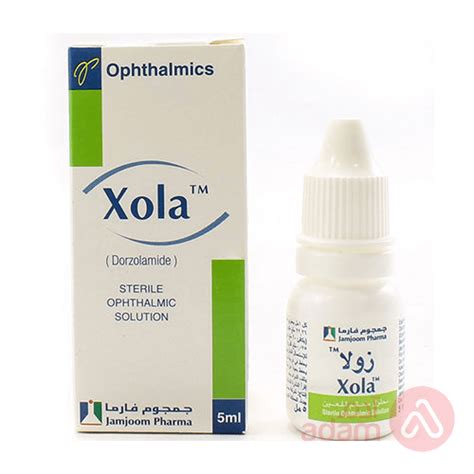 xola 2% eye drops 5 ml