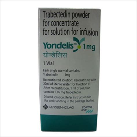 سعر دواء yondelis 1 mg lyoph. pd. for iv infu.