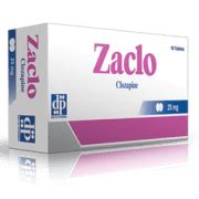 سعر دواء zaclo 25 mg 10 tab.