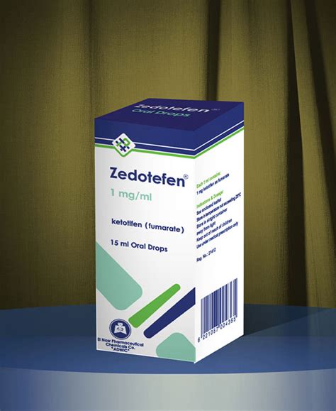 سعر دواء zedotefen 1mg 20 tab.