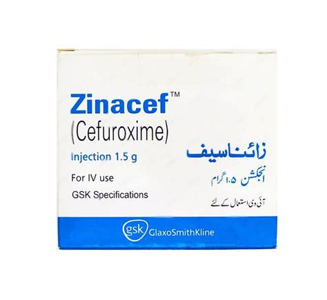 zinacef 1.5g i.v. vial. (cancelled)