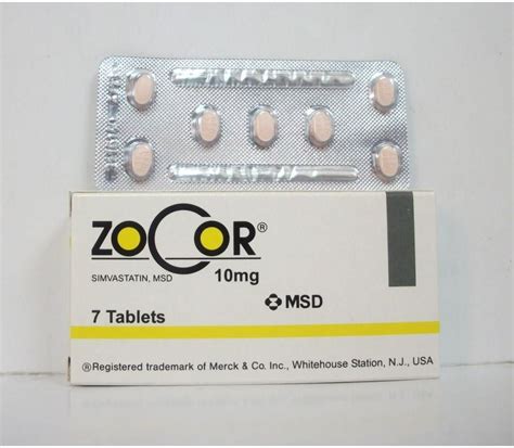 سعر دواء zocor 10 mg 7 f.c. tab.