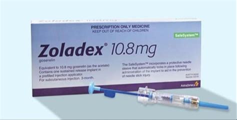 zoladex depot 10.8mg pref. syringe