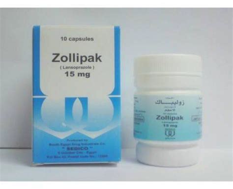 سعر دواء zollipak 15mg 10 caps.