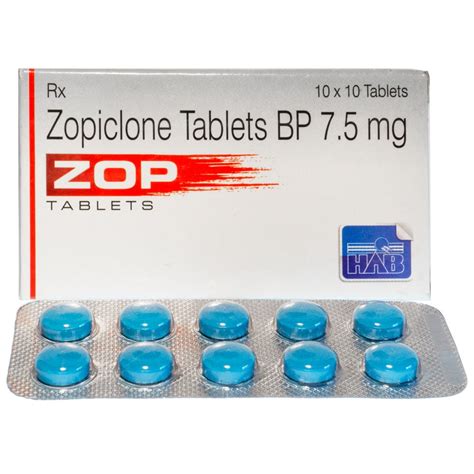 سعر دواء zopiclone 7.5mg 10 f.c. tabs.