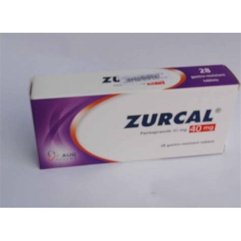 zurcal 40 mg 28 gastro resistant tab.