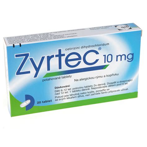 سعر دواء zyrtec 10 mg 20 tab.