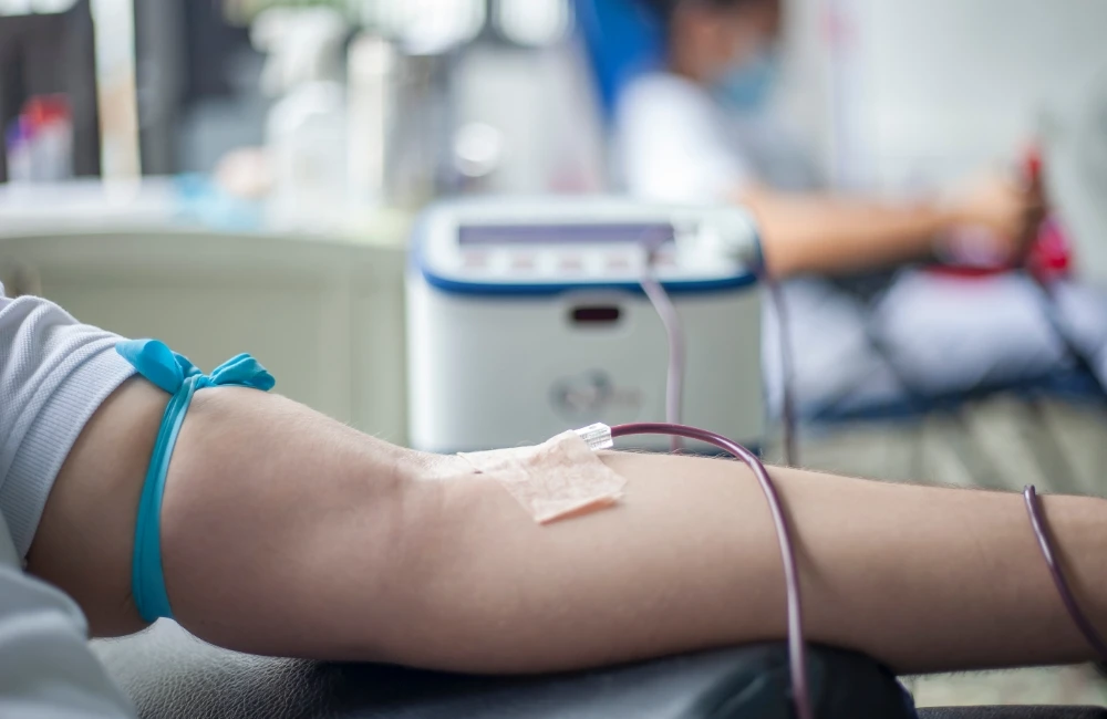 كم مرة يمكنك التبرع بالدم شهرياً؟
